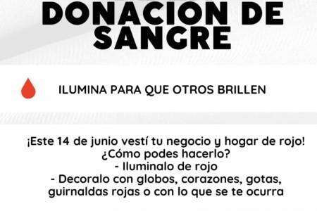 14 de junio: Día mundial del Donante de Sangre