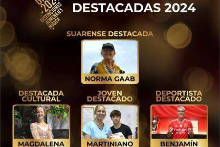 Norma Gunther de Gaab es la Ciudadana Destacada 2024 del distrito de Coronel Suárez