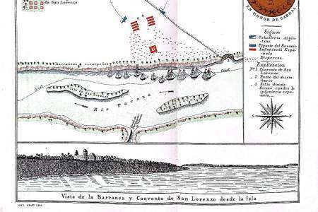 Camino al Bicentenario de la Batalla de Junín (1824-2024) - El Combate de San Lorenzo