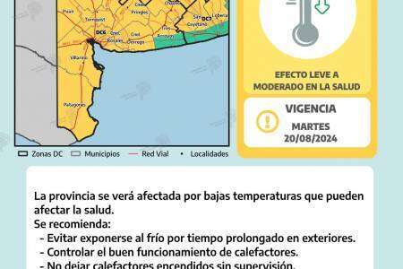 Durante los próximos días SE irá produciendo un descenso en las temperaturas mínimas  y podría volver  a nevar en Sierra de la Ventana