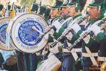 Camino al Bicentenario de la Batalla de Junín (1824-2024) - La banda de música del Regimiento 11