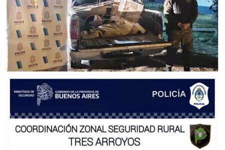 Detuvieron  a dos hombres por ingresar a propiedad privada en la Laguna de Travería