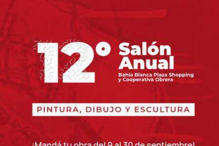 XII SALÓN ANUAL DE PINTURA, DIBUJO Y ESCULTURA BAHÍA BLANCA PLAZA SHOPPING-COOPERATIVAOBRERA