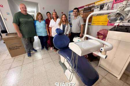 Nuevo sillón odontológico para el CAPS de Santa María