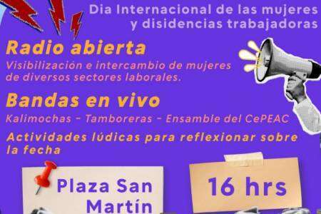 Este 8 de Marzo: día internacional de las mujeres y disidencias trabajadoras