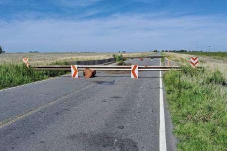 Vialidad Provincial clausuró definitivamente la Ruta 65: se deberá reconstruir el puente de Otto