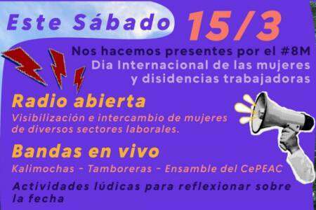 Este sábado: Día internacional de las mujeres y disidencias trabajadoras