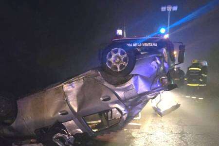 En un vuelco muere una persona de Monte Hermoso