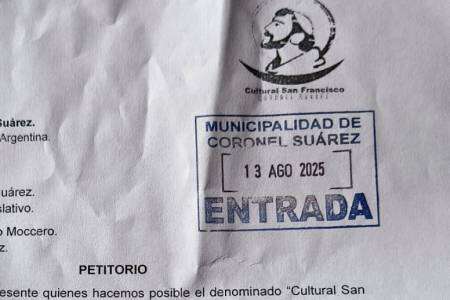 EL CULTURAL SAN FRANCISCO DIO ENTRADA EN EL MUNICIPIO DEL PETITORIO POR EL CUMPLIMIENTO DE LA ORDENANZA 7516/21