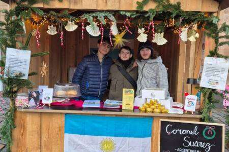 Coronel Suárez, presente en el Mercado Navideño de Schwabach (Alemania)