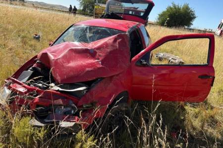 Lunes complicado en la Ruta 76, con dos vuelcos y varios heridos