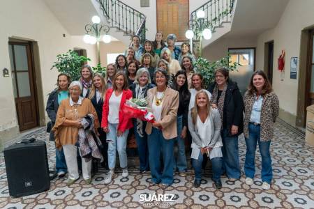 Carolina Radice recibió la distinción “Ivonne Trillia de Leschot” en el marco del Día Internacional de la Mujer