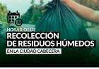 Servicios Públicos - Horarios de la recolección de residuos húmedos en la ciudad cabecera
