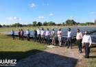Huanguelén: el subsecretario de energía recorrió el Parque Solar Huanguelén y anunció obras eléctricas para Coronel Suárez/Guaminí