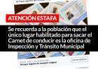 Atención: estafa