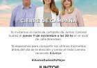 JUNTOS invita a la comunidad a su cierre de campaña 