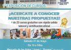 Educación: Primera Exposición de cursos del Centro de Formación Laboral