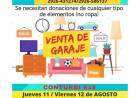 Venta de garaje - Biblioteca Popular Infantil