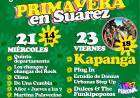 Kapanga llega para coronar a lo grande los festejos de “Primavera en Suárez”