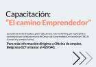 Capacitación: “El camino Emprendedor”