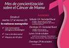 #OctubreRosa: Mes de concientización sobre el Cáncer de Mama