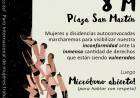 Convocatoria por el Día Internacional de la Mujer Trabajadora este viernes en la Plaza San Martín