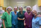 El doctor Mauro Lefevre y su equipo realizó un segundo implante coclear en el Hospital Municipal “Doctor Raúl Caccavo”