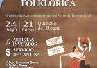 Gran Peña Folklórica en el quincho de Hogar de Ancianos