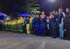 Bomberos de la región se suman al combate de incendios en El Bolsón
