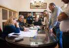 Emergencia hídrica rural: Moccero gestiona soluciones junto a productores y Provincia