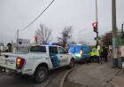 Bahía Blanca: Un patrullero chocó a un auto, el policía manejaba drogado