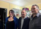 El intendente Ricardo Moccero acompañó la inauguración del nuevo buffet del Hospital “Doctor Raúl Caccavo”